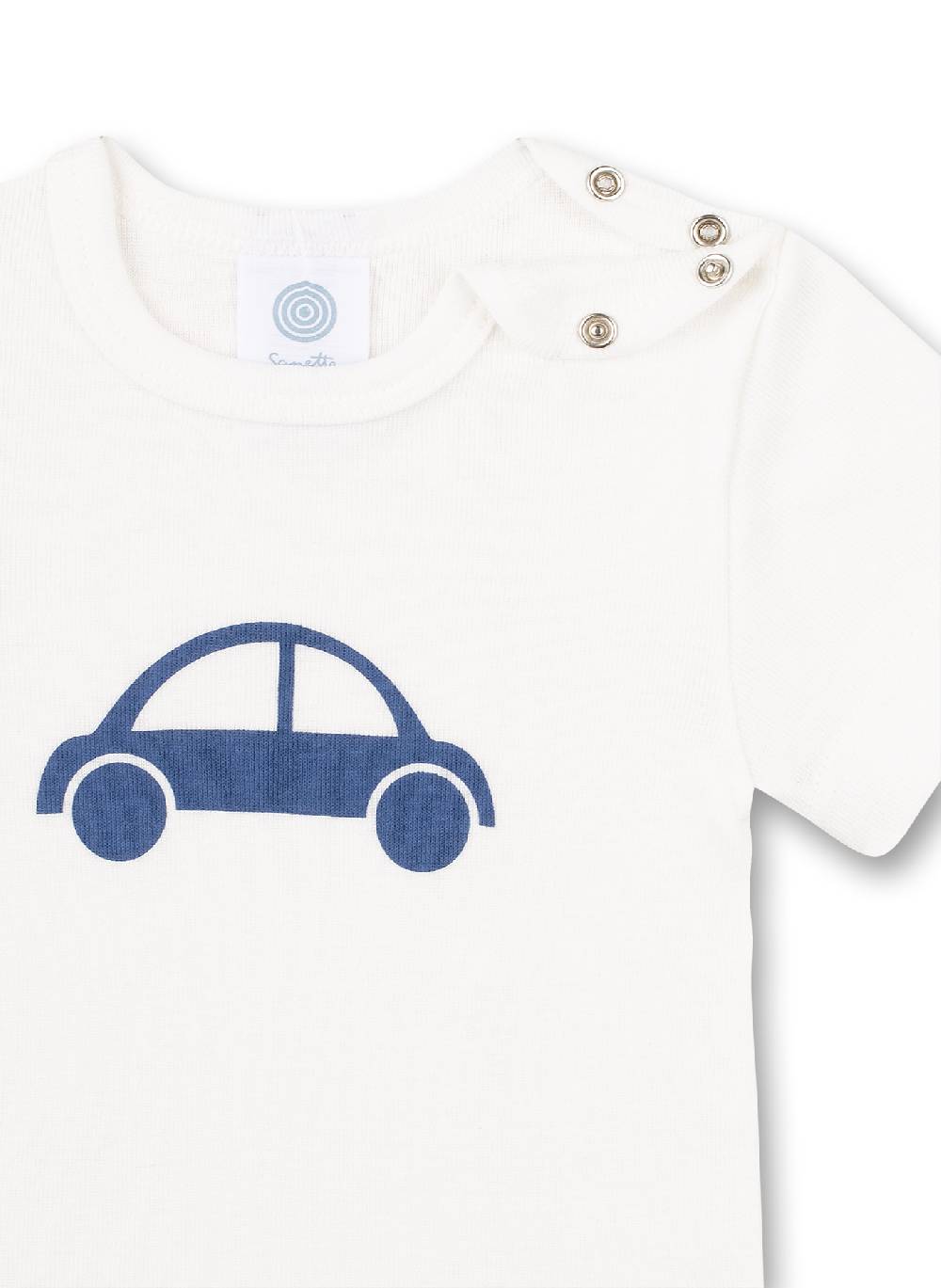 Sanetta Body Kurzarm Weiß