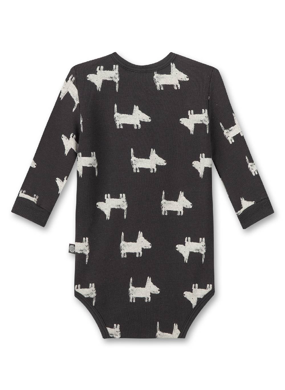 Sanetta Body Langarm Dunkelgrau