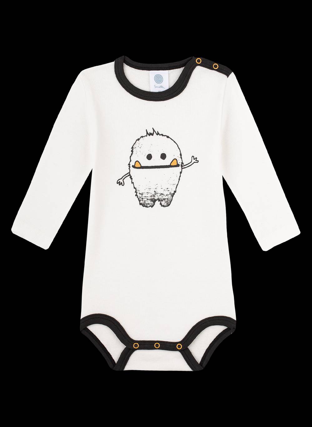 Sanetta Body langarm Off-White