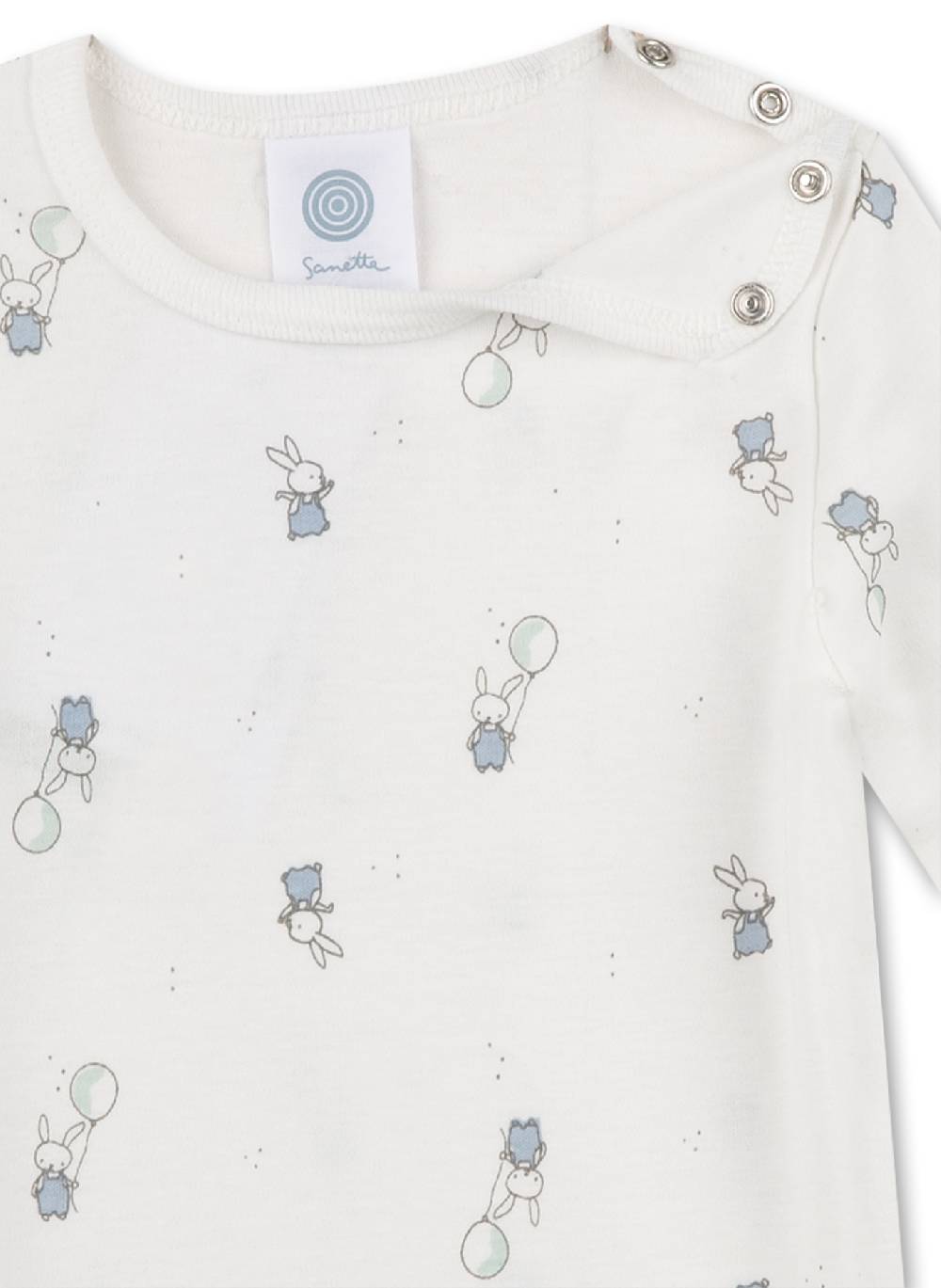 Sanetta Body Langarm Off-White