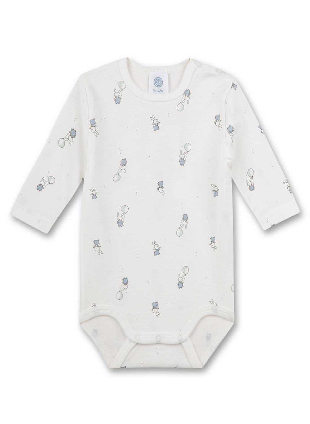 Sanetta Body langarm Off-White