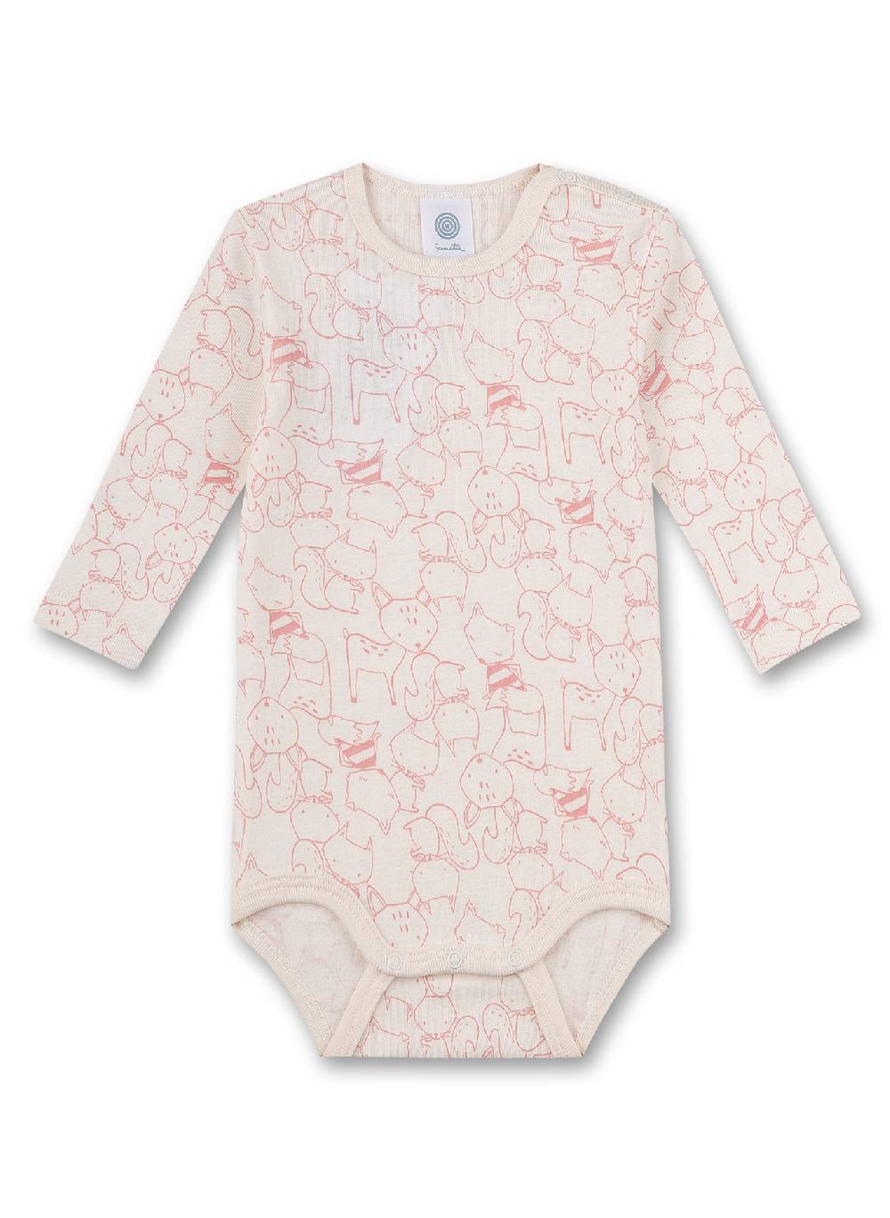 Sanetta Body langarm Off-White
