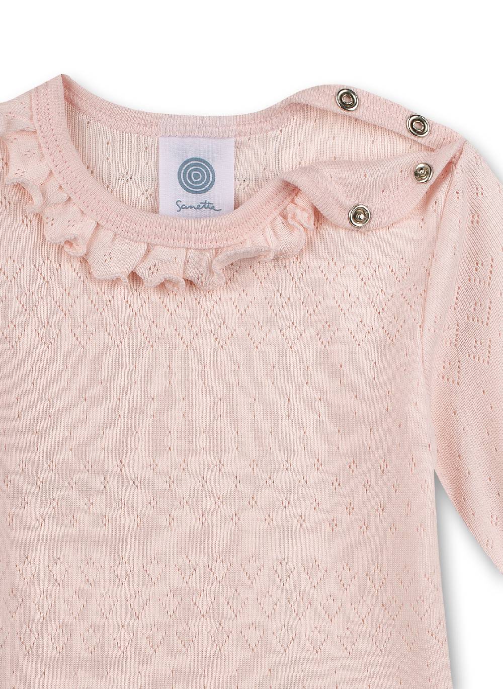 Sanetta Body Langarm Rosa