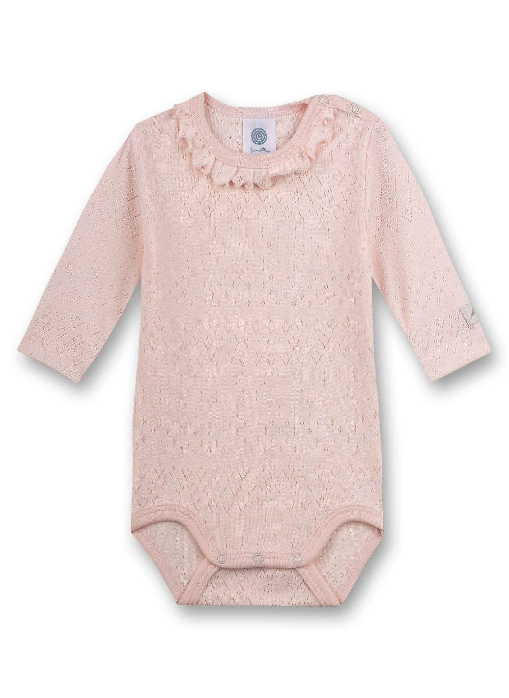Sanetta Body langarm Rosa