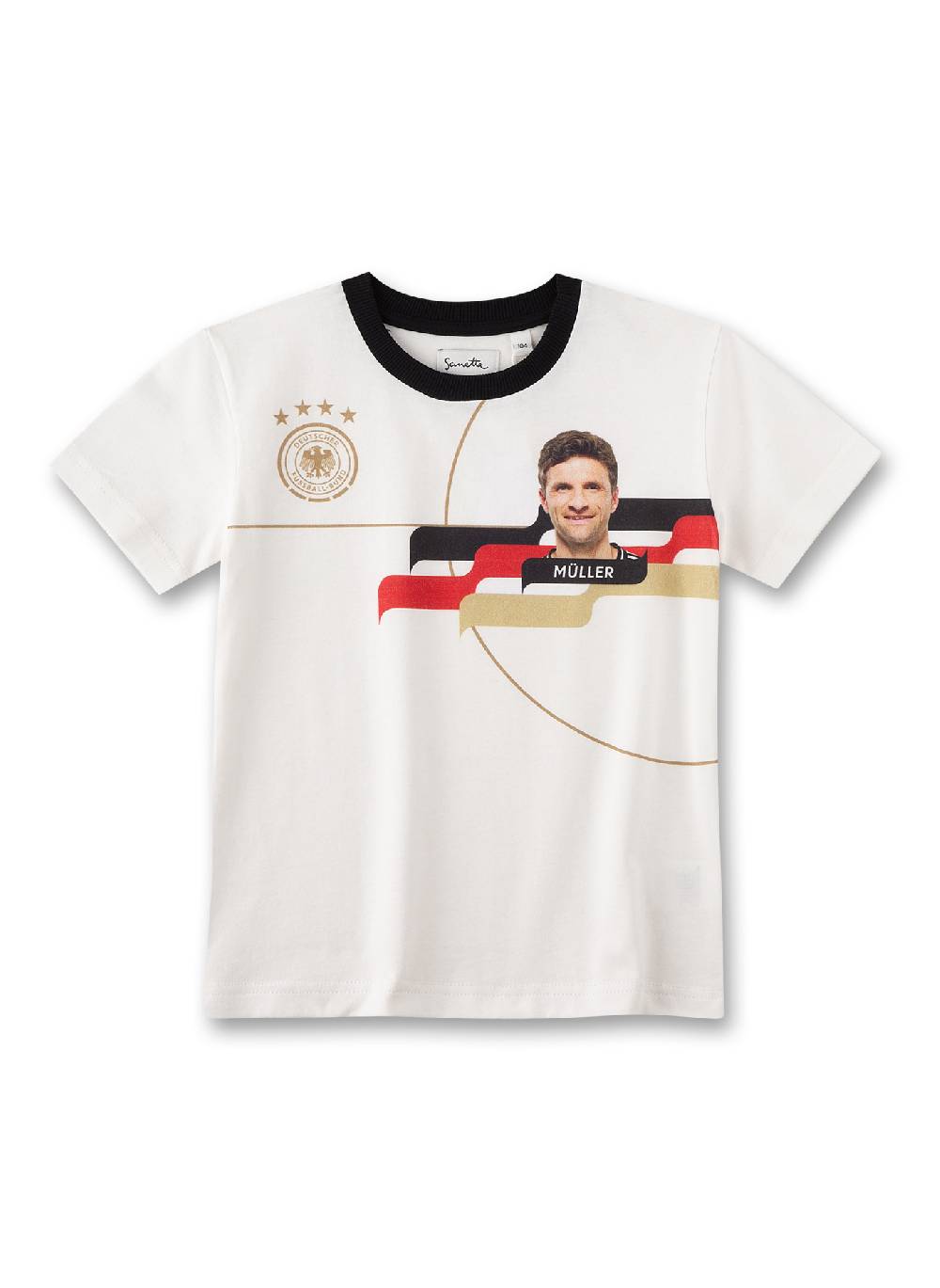 Sanetta DFB-Fanshirt Müller Off-White