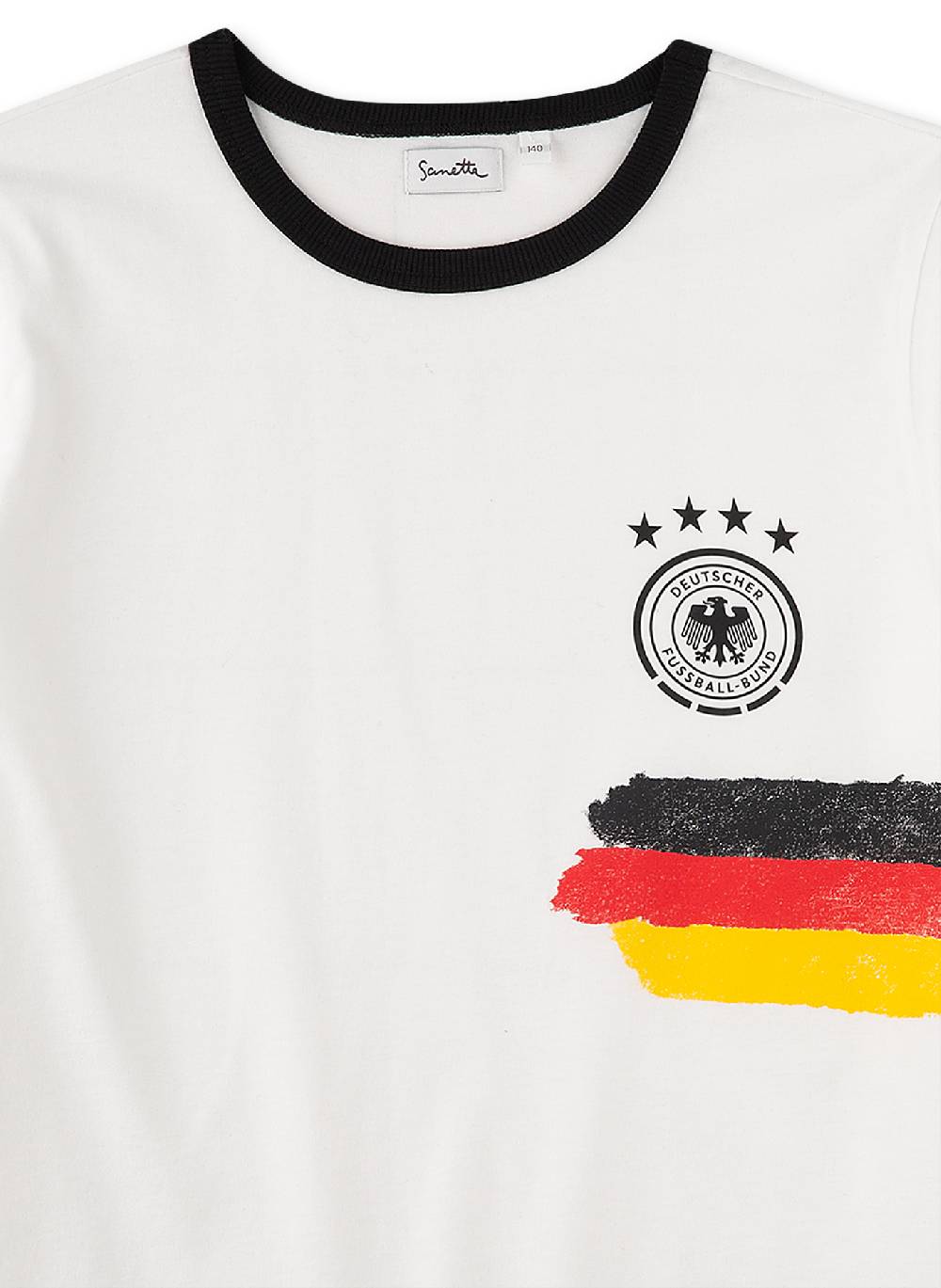 Sanetta DFB-Fanshirt Off-White