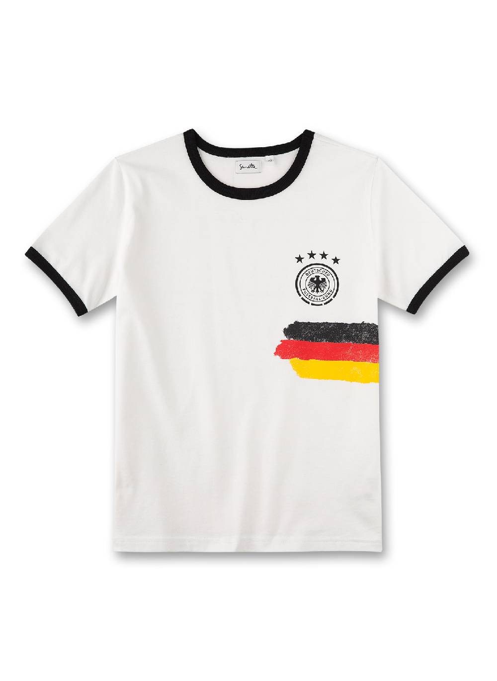 Sanetta DFB-Fanshirt Off-White