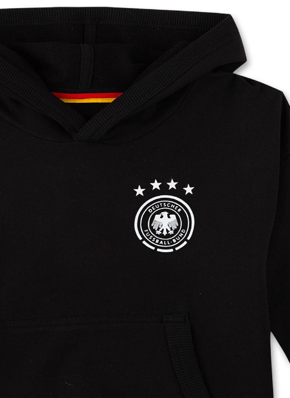 Sanetta DFB-Kapuzensweatshirt Schwarz