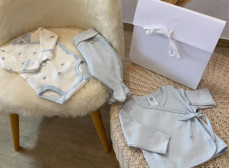 Sanetta Erstausstattung Mini-Set Hellblau