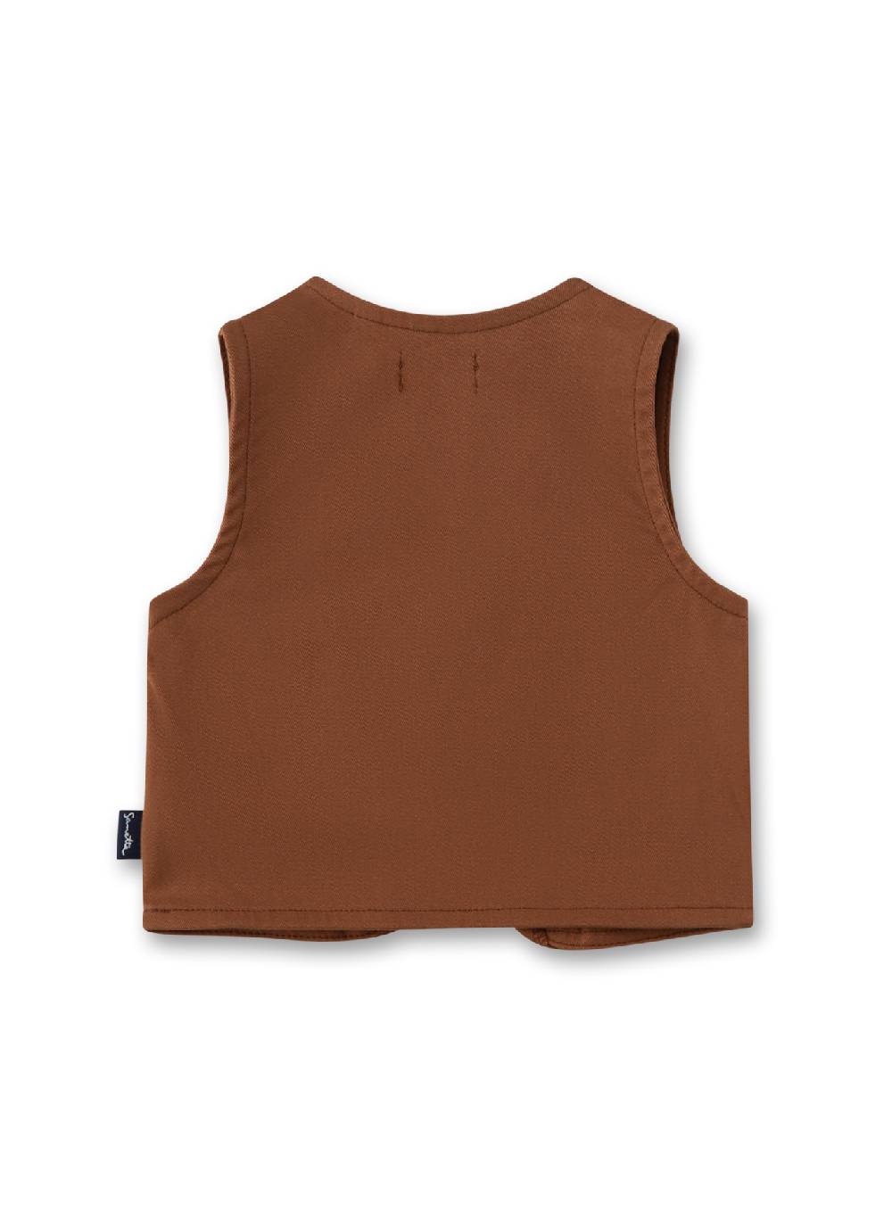 Sanetta Jungen-Anzugweste Braun