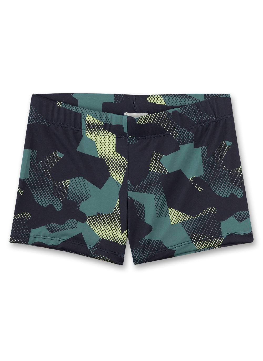 Sanetta Jungen-Badehose Grau Camouflage