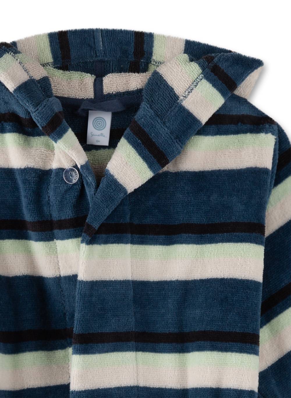 Sanetta Jungen-Bademantel Blau