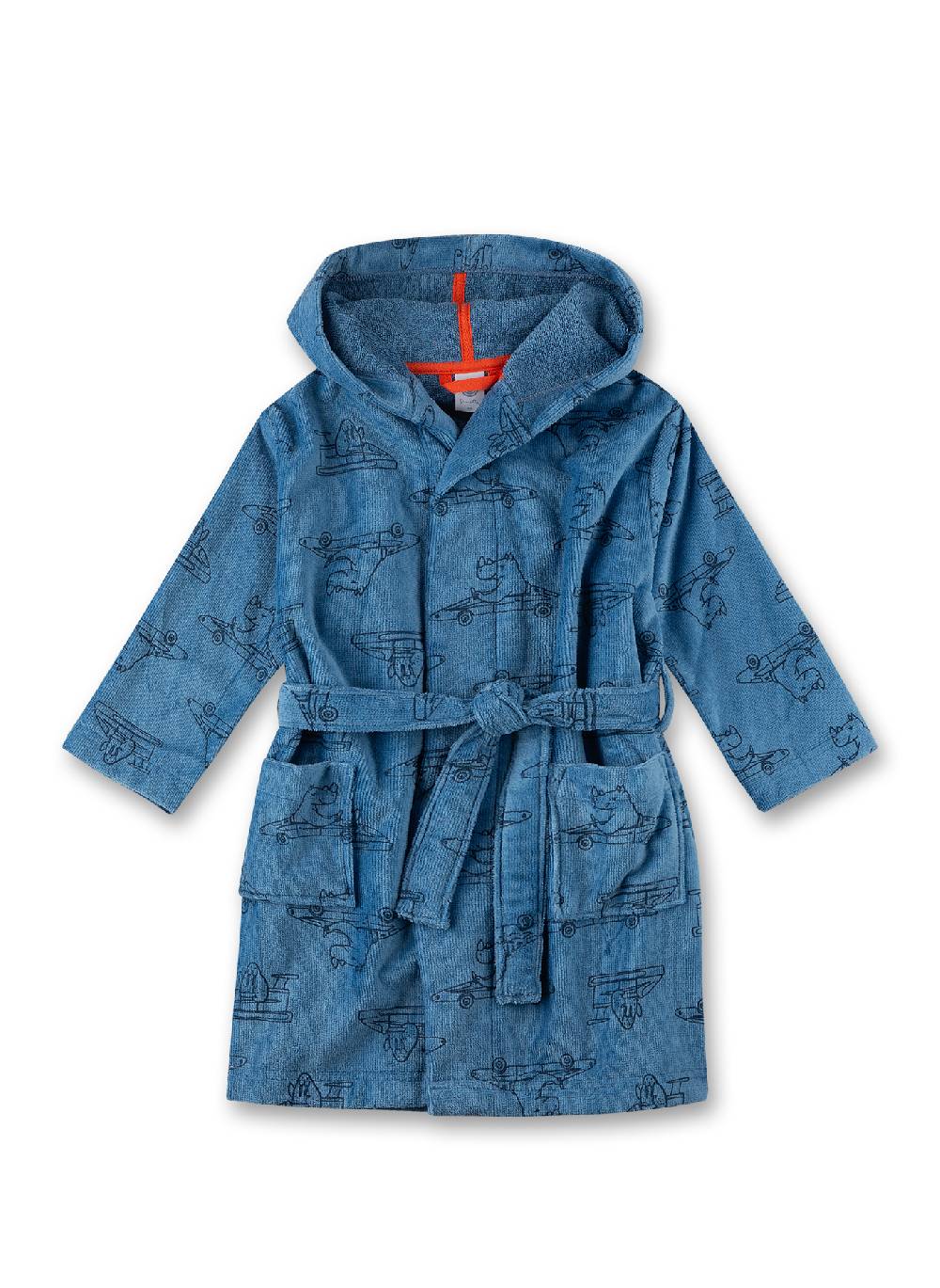 Sanetta Jungen-Bademantel Blau