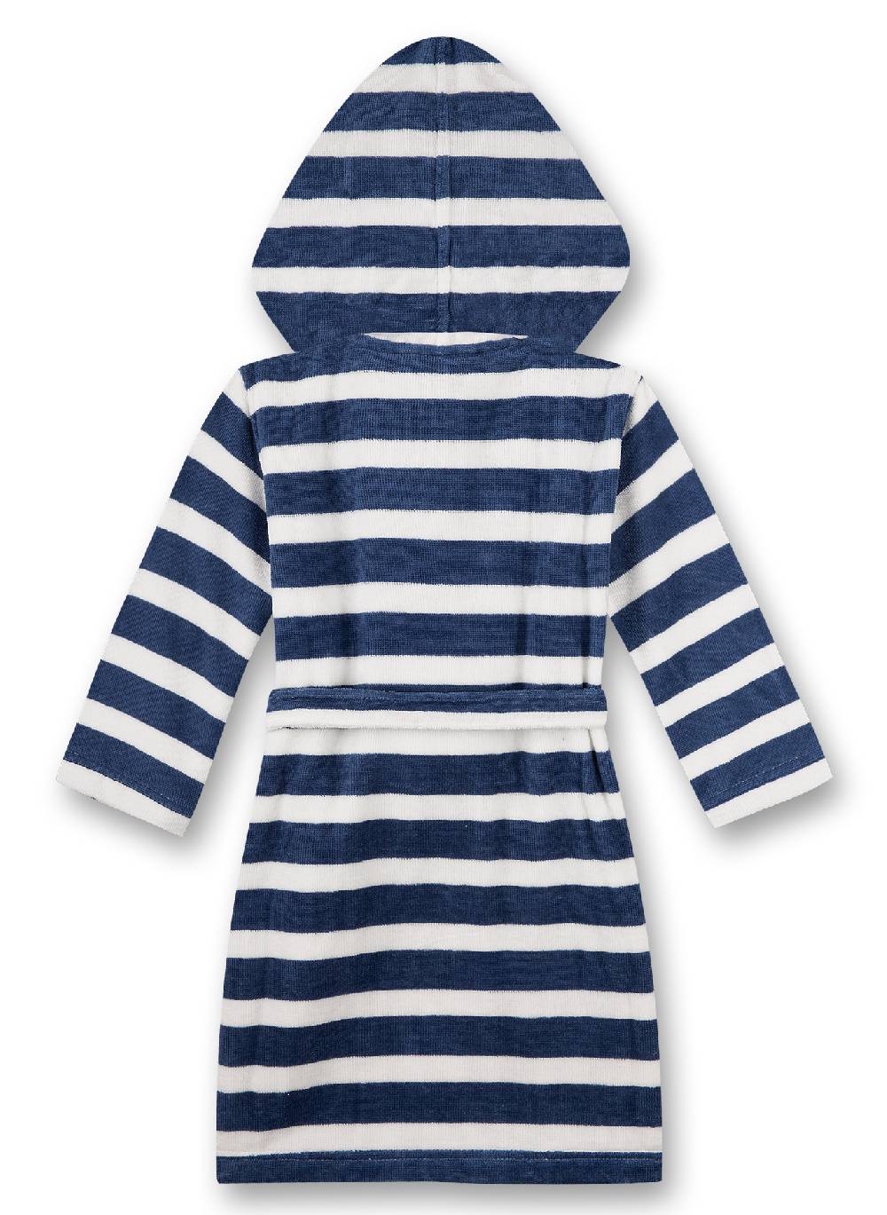 Sanetta Jungen-Bademantel Blau Ringel