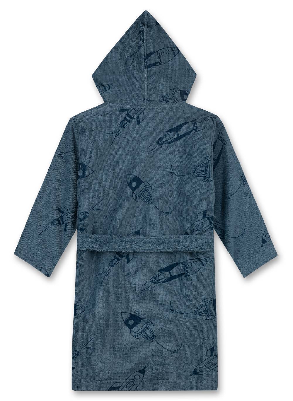 Sanetta Jungen-Bademantel Dunkelblau