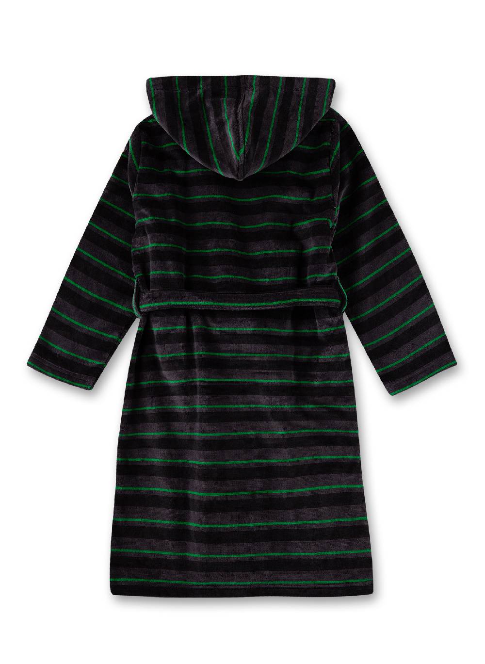 Sanetta Jungen-Bademantel Dunkelgrau