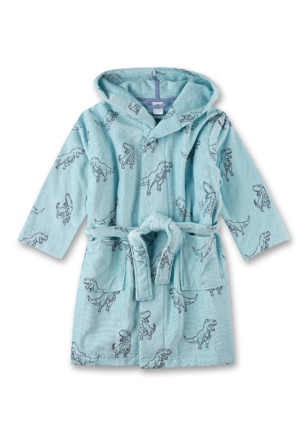 Sanetta Jungen-Bademantel Hellblau