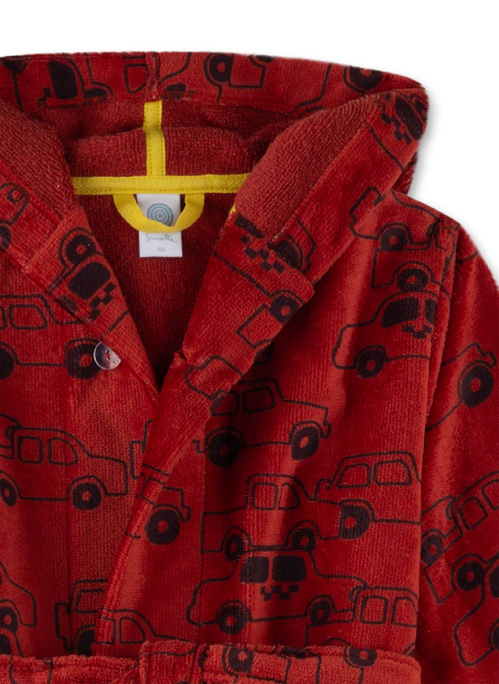 Sanetta Jungen-Bademantel Rot