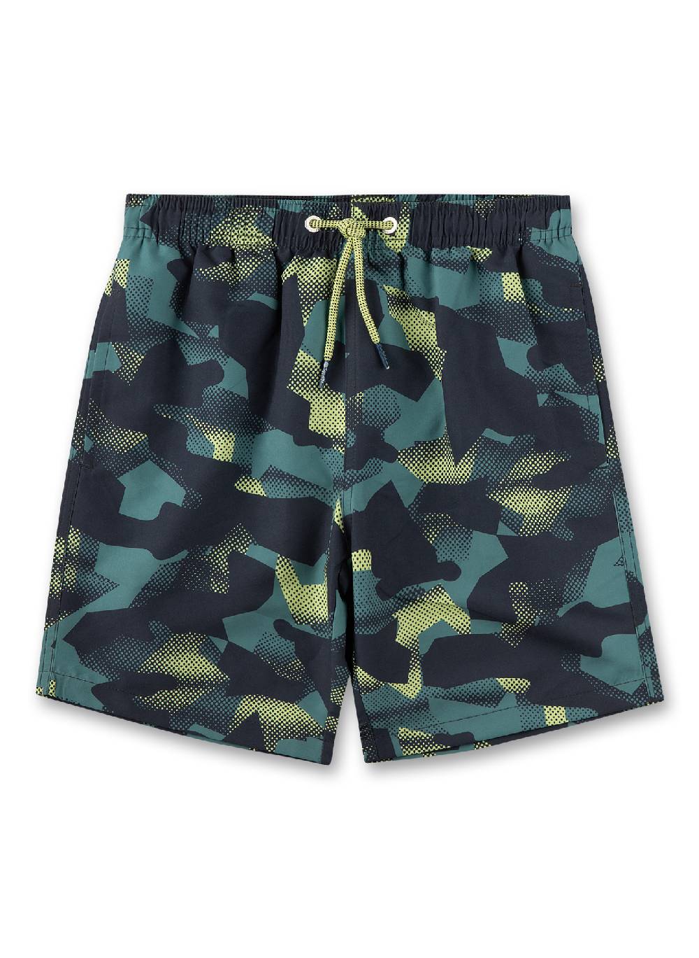 Sanetta Jungen-Badeshorts Grau Camouflage