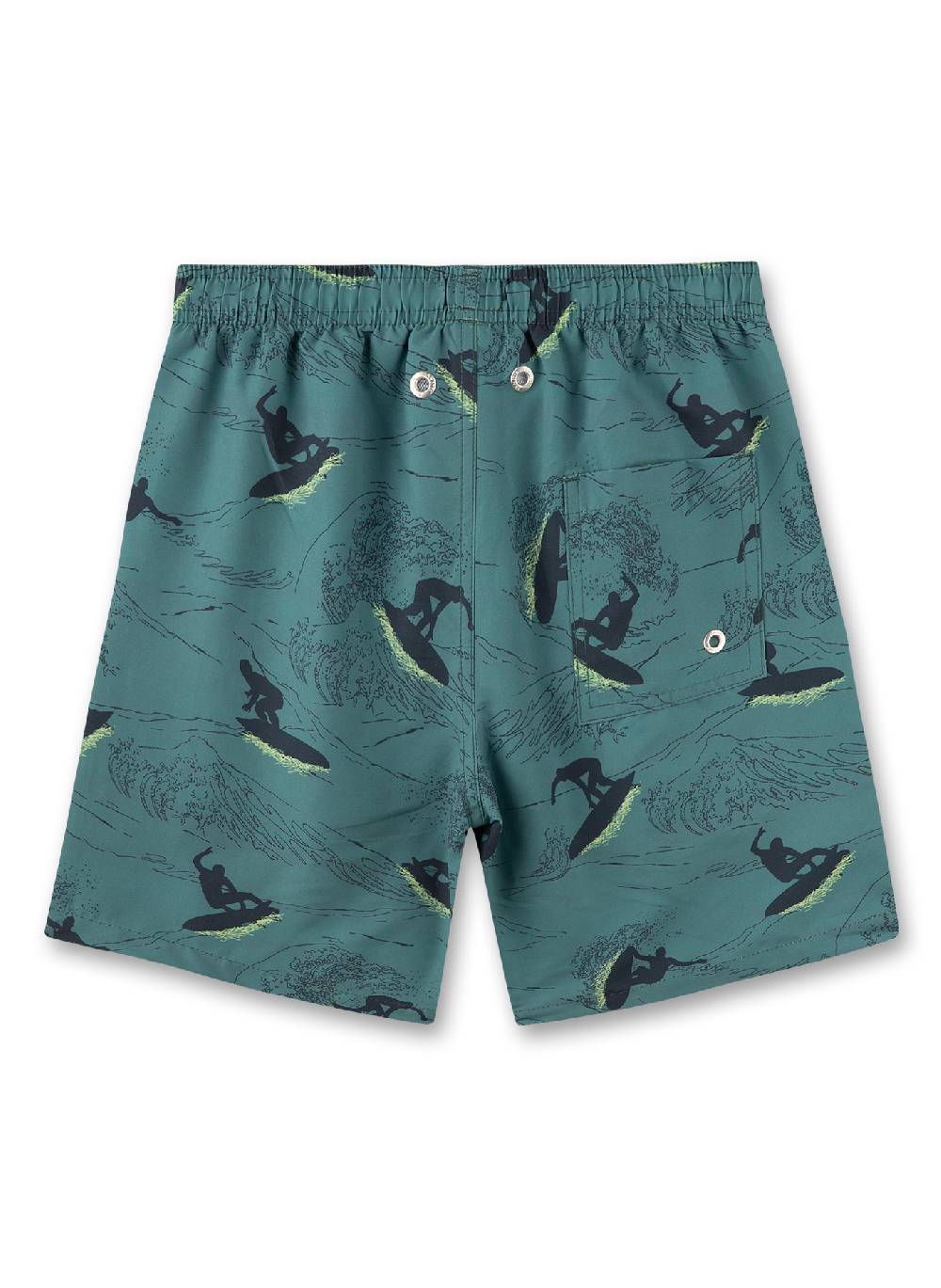 Sanetta Jungen-Badeshorts Grün