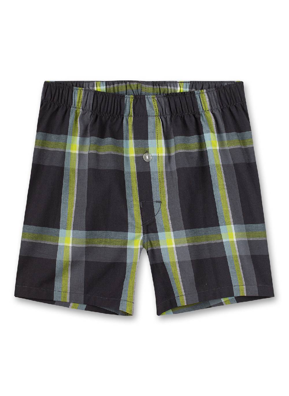 Sanetta Jungen-Boxershorts Dunkelgrau