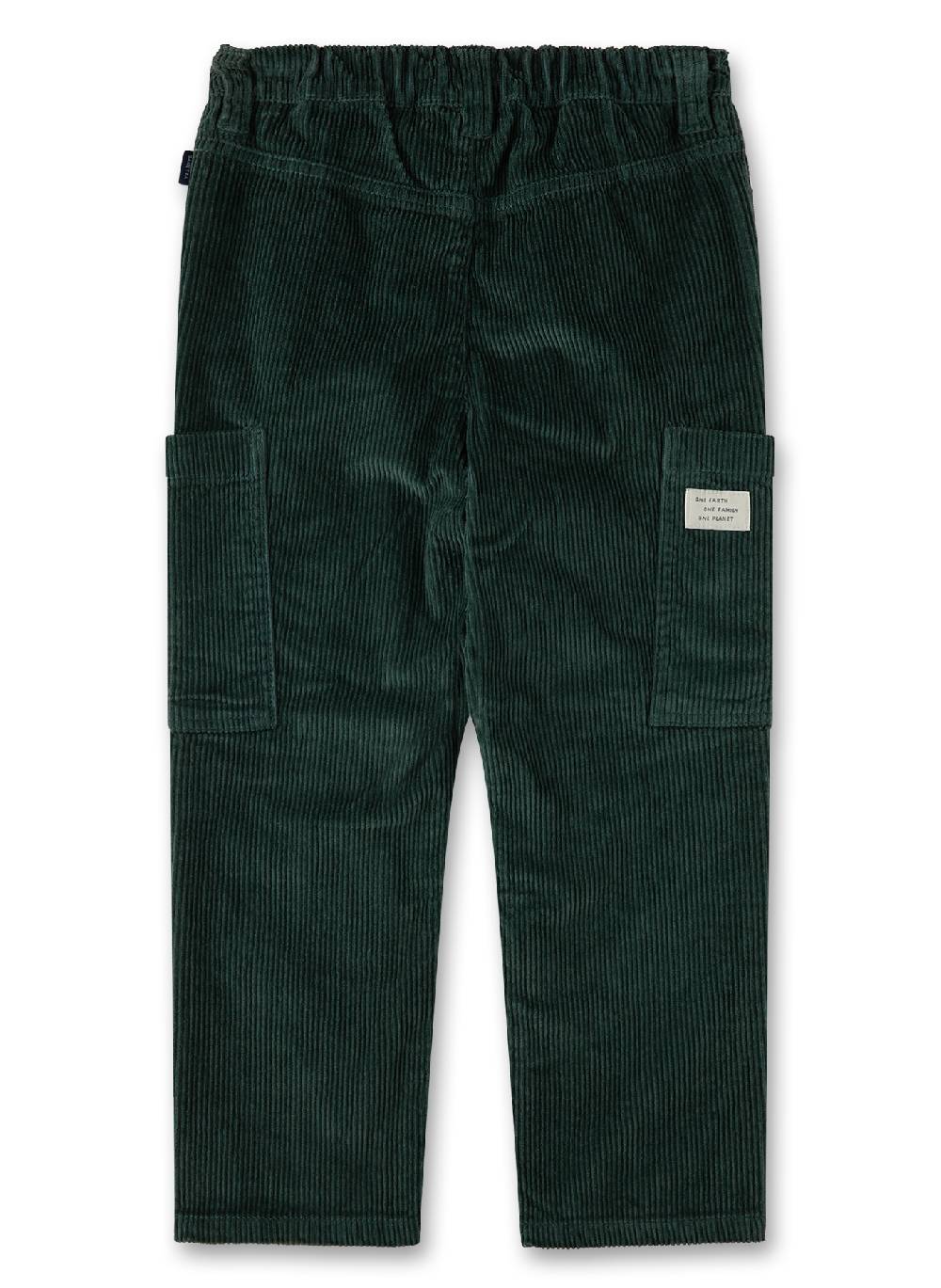 Sanetta Jungen-Cordhose Dunkelgrün