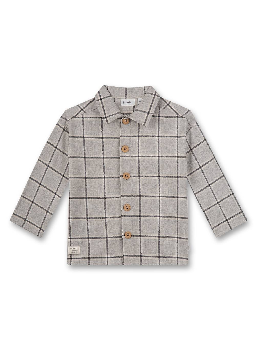 Sanetta Jungen-Hemd Grau