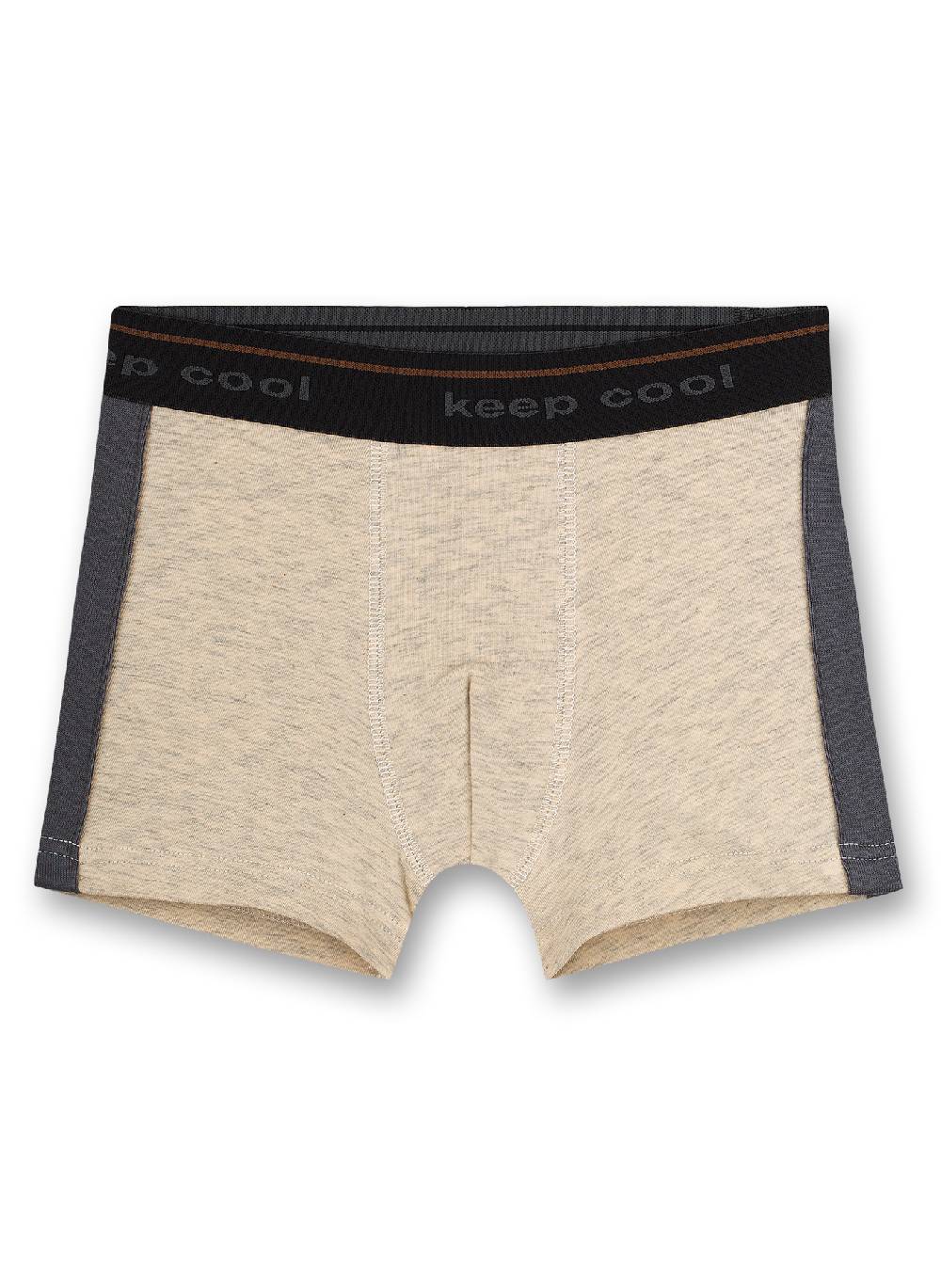 Sanetta Jungen-Hipshorts Beigemelange