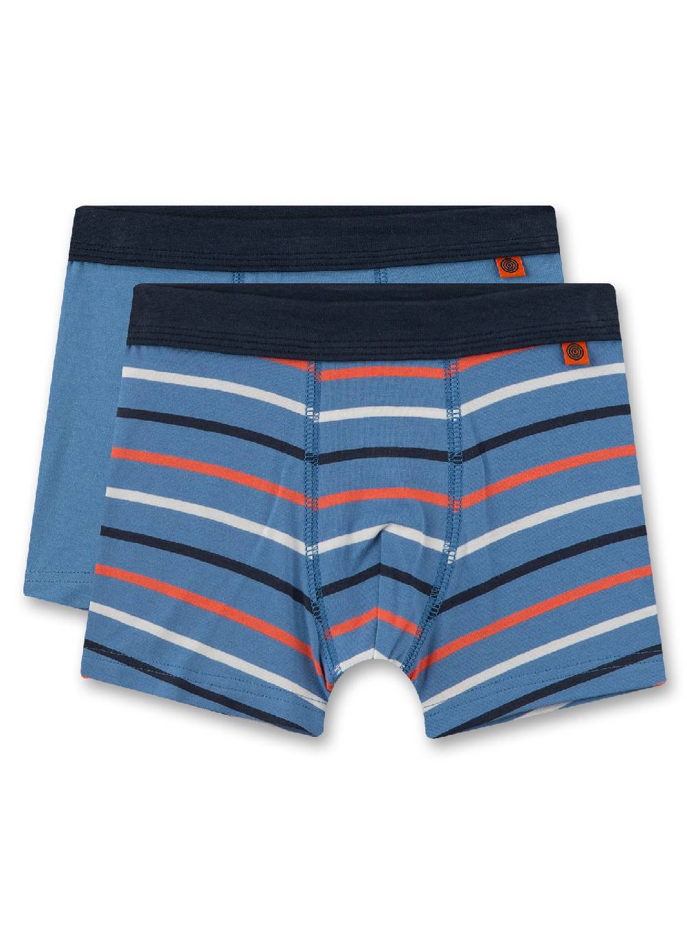 Sanetta Jungen-Hipshorts (Doppelpack) Blau