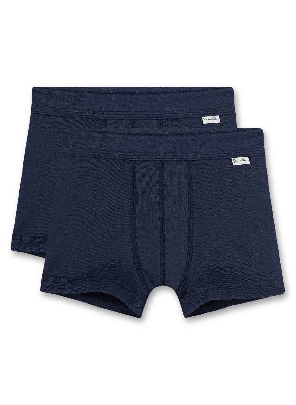 Sanetta Jungen-Hipshorts (Doppelpack) Blau