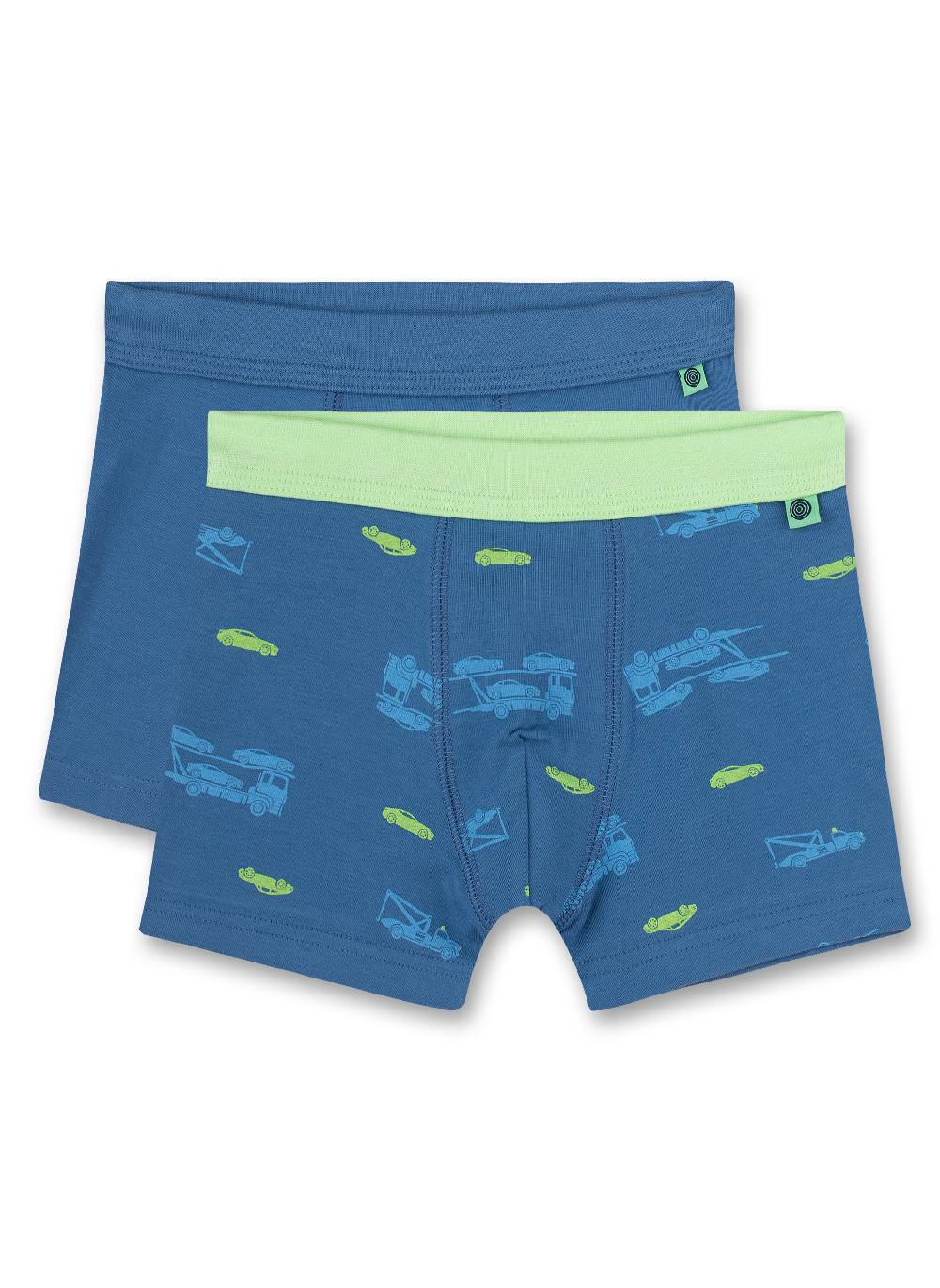 Sanetta Jungen-Hipshorts (Doppelpack) Blau