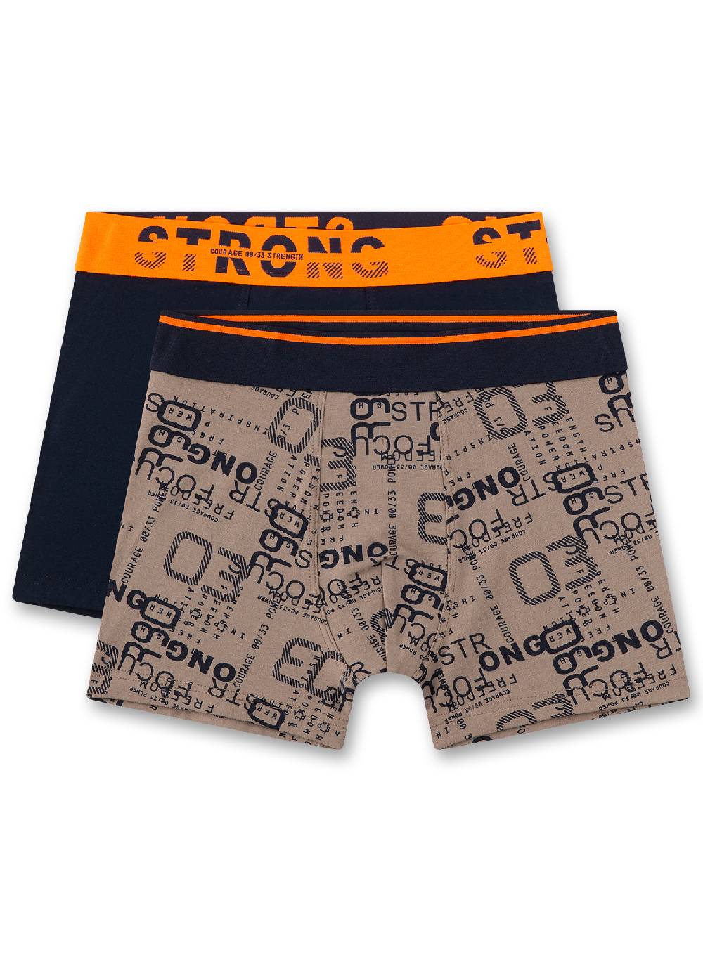 Sanetta Jungen-Hipshorts (Doppelpack) Dunkelblau