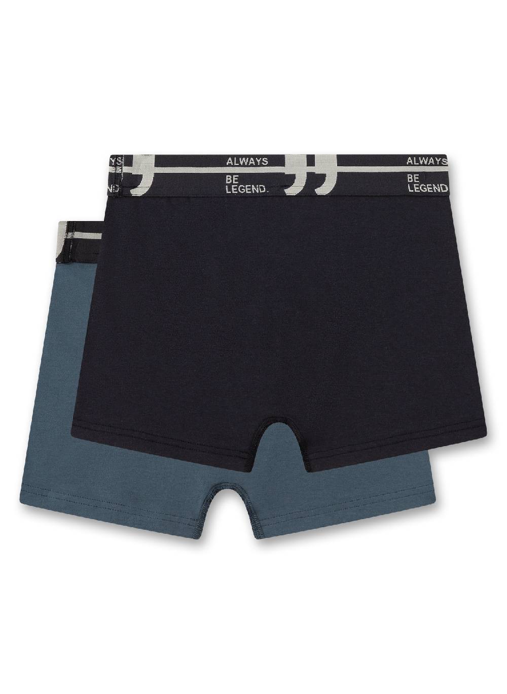 Sanetta Jungen-Hipshorts (Doppelpack) Dunkelgrau