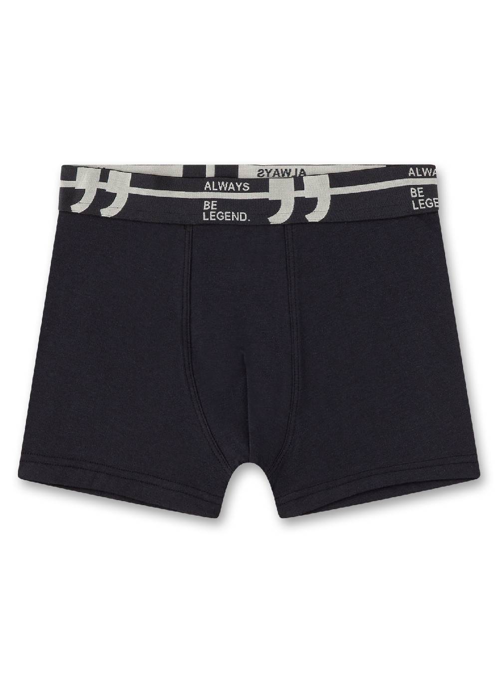 Sanetta Jungen-Hipshorts (Doppelpack) Dunkelgrau