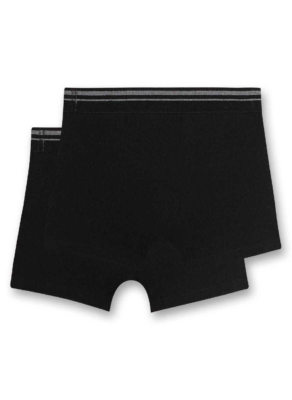 Sanetta Jungen-Hipshorts (Doppelpack) Schwarz