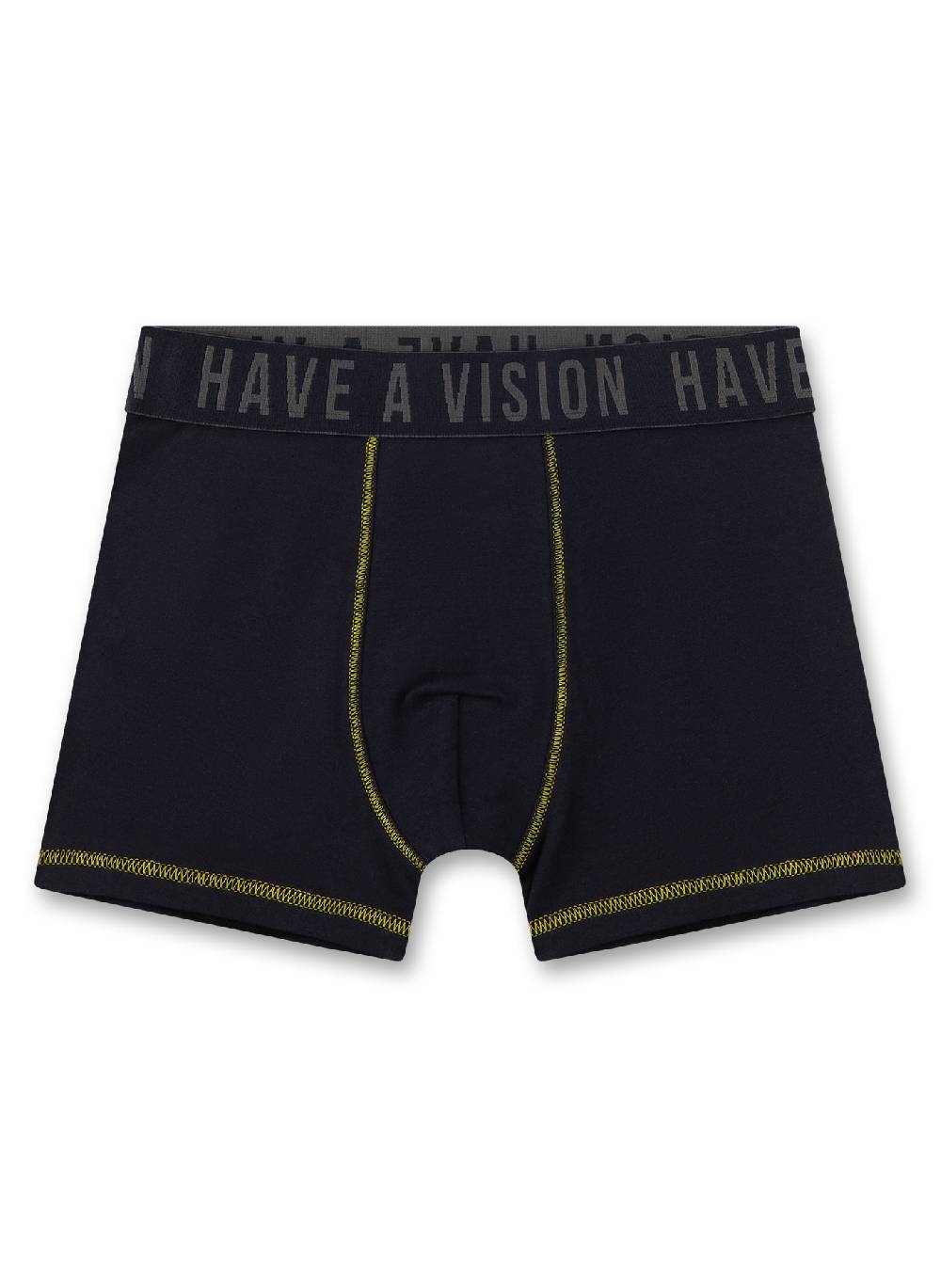 Sanetta Jungen-Hipshorts (Doppelpack) Schwarz & Gelb