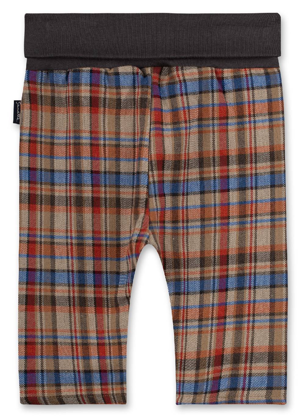 Sanetta Jungen-Hose Bunt-kariert Happy Bear