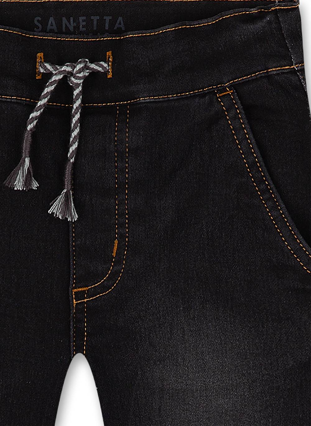 Sanetta Jungen-Jog Denim Dunkelgrau