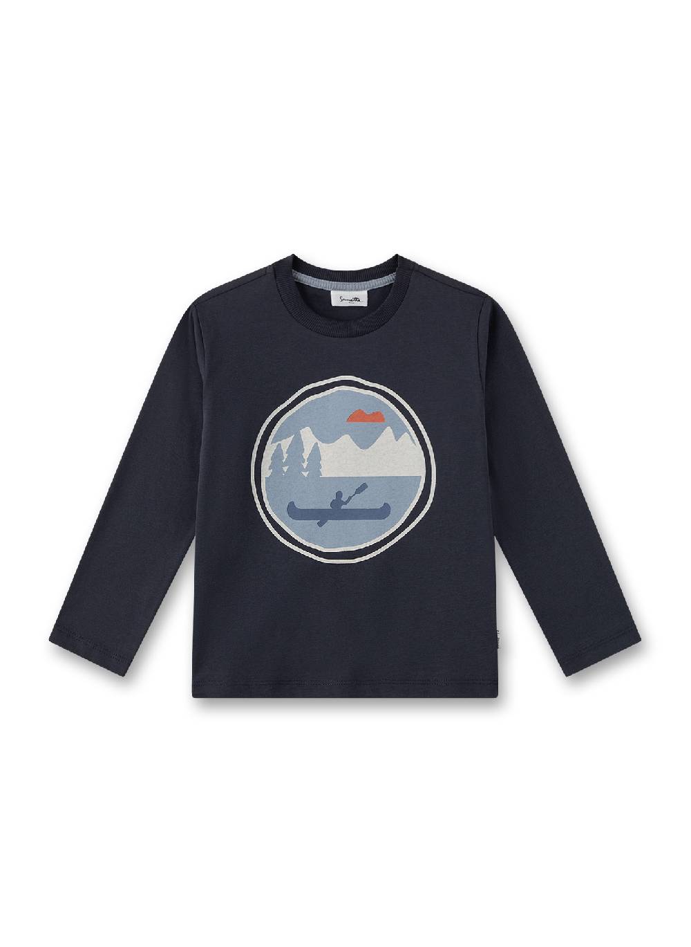 Sanetta Jungen-Langarmshirt Blau