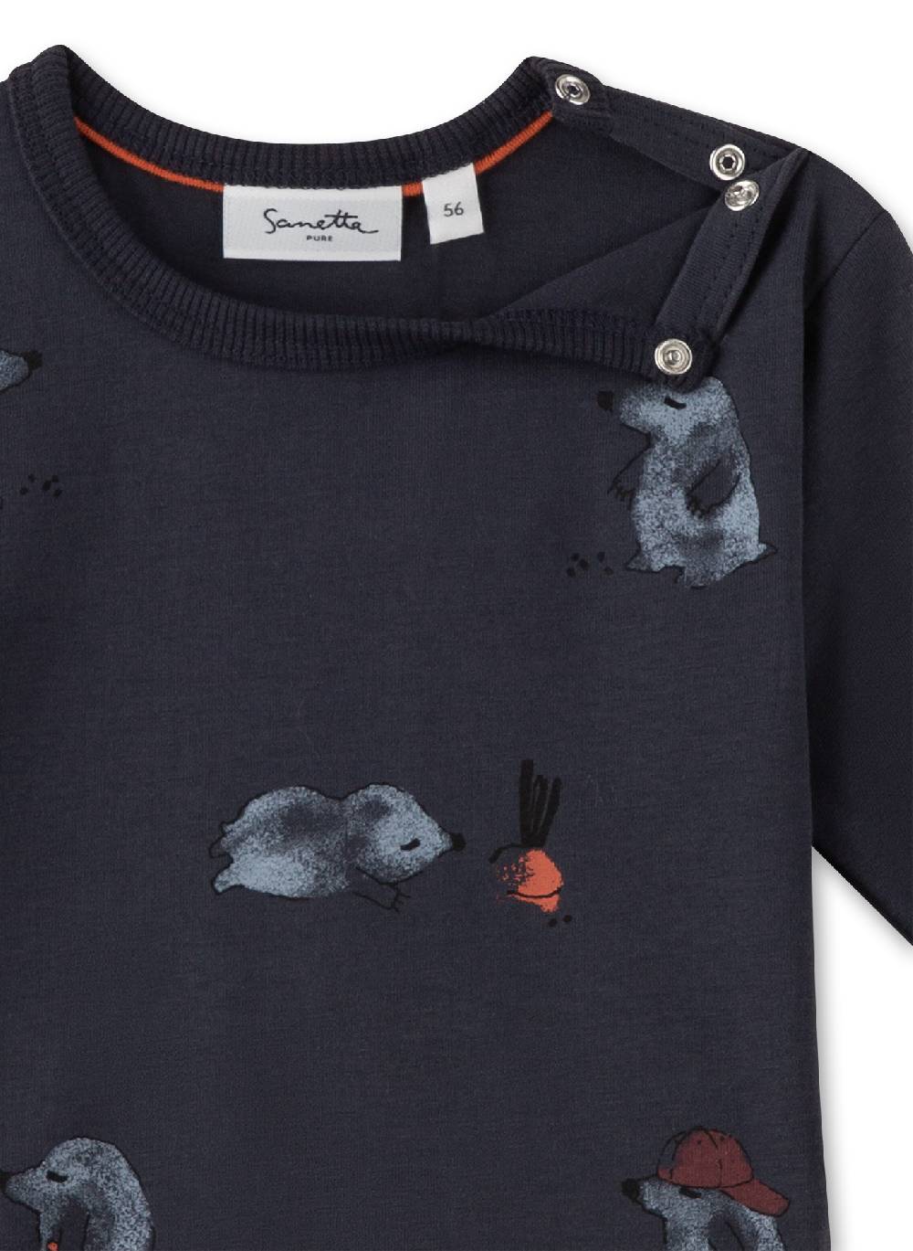 Sanetta Jungen-Langarmshirt Blau