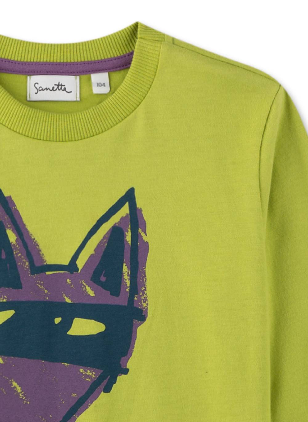 Sanetta Jungen-Langarmshirt Grün