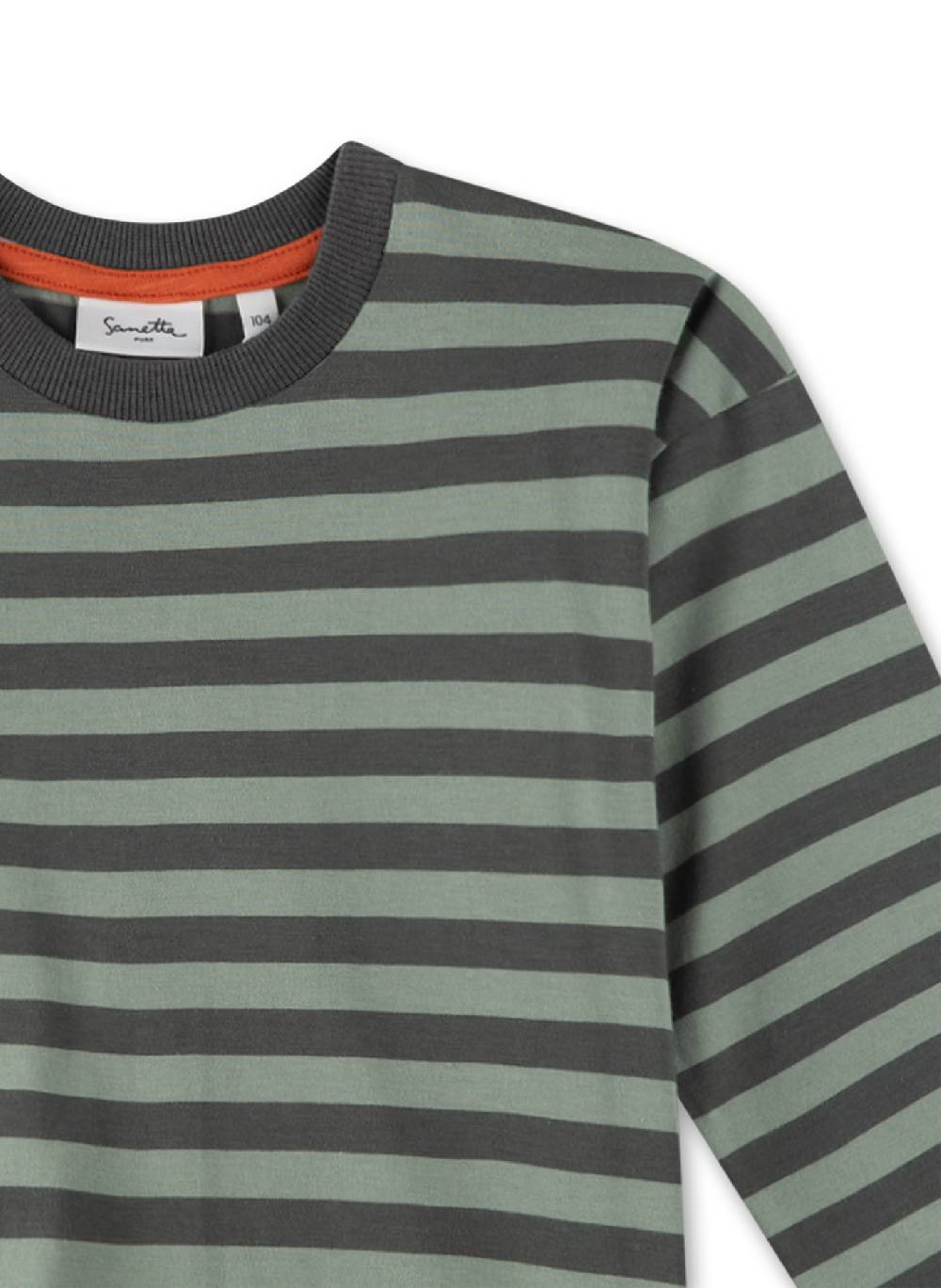 Sanetta Jungen-Langarmshirt Grün