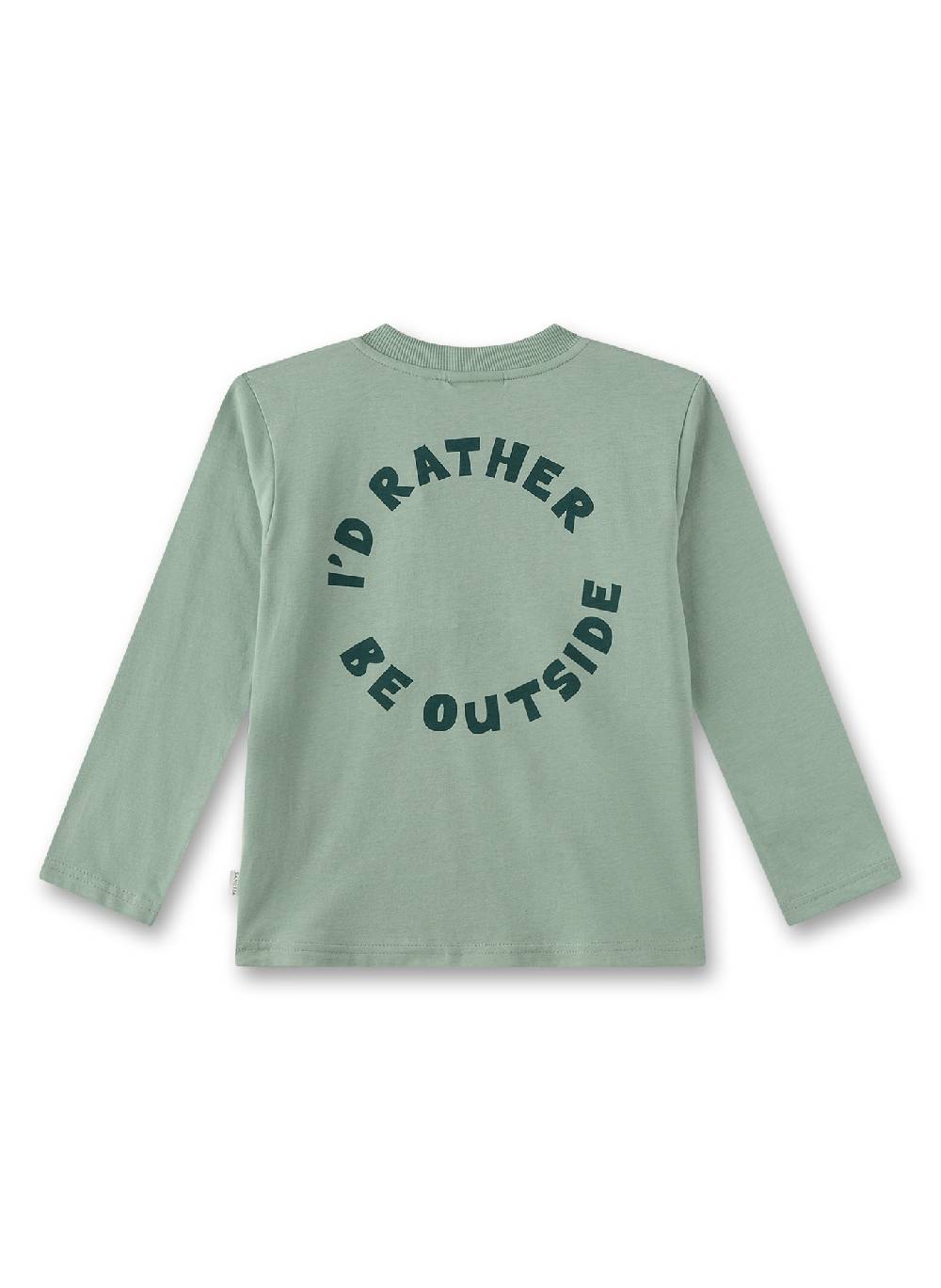 Sanetta Jungen-Langarmshirt Grün