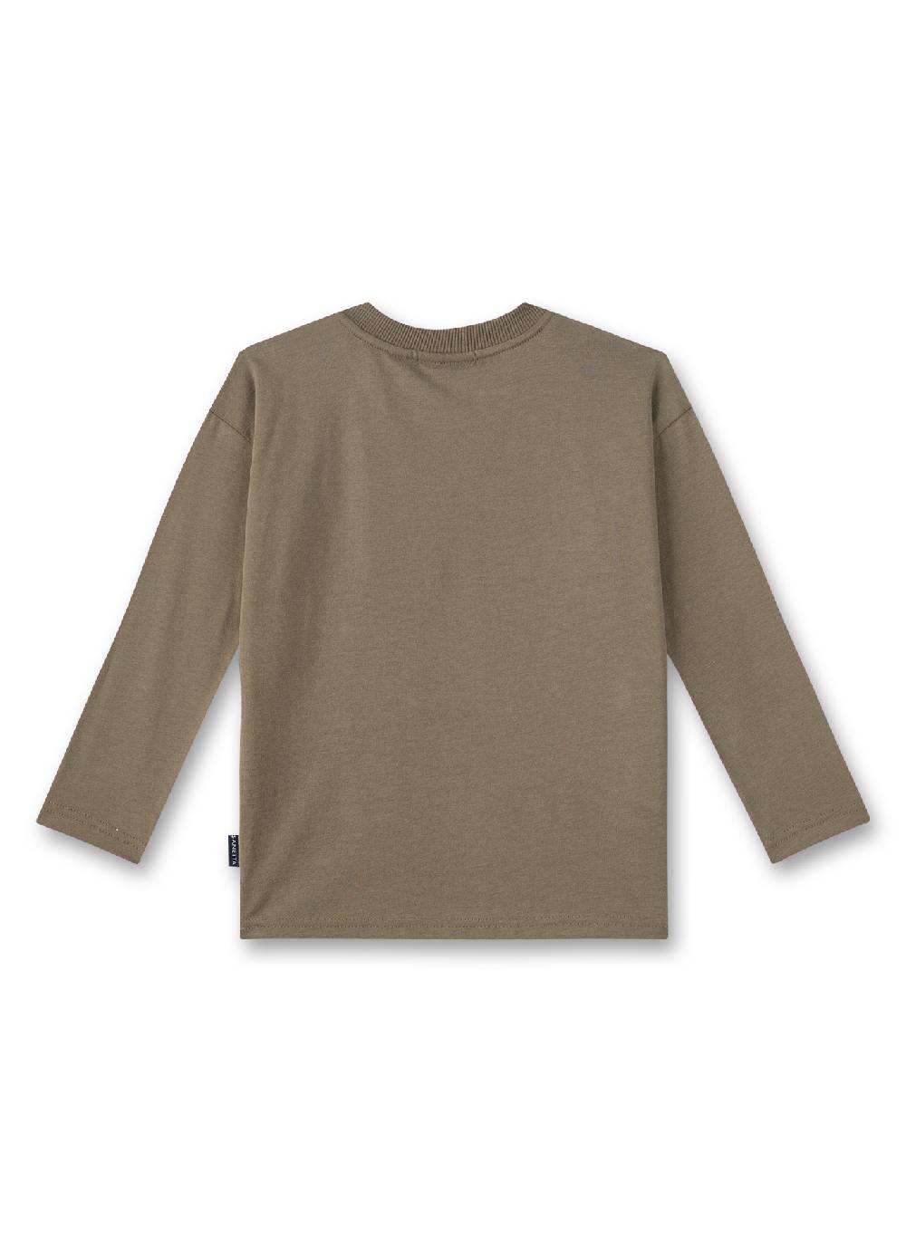 Sanetta Jungen-Langarmshirt Khaki