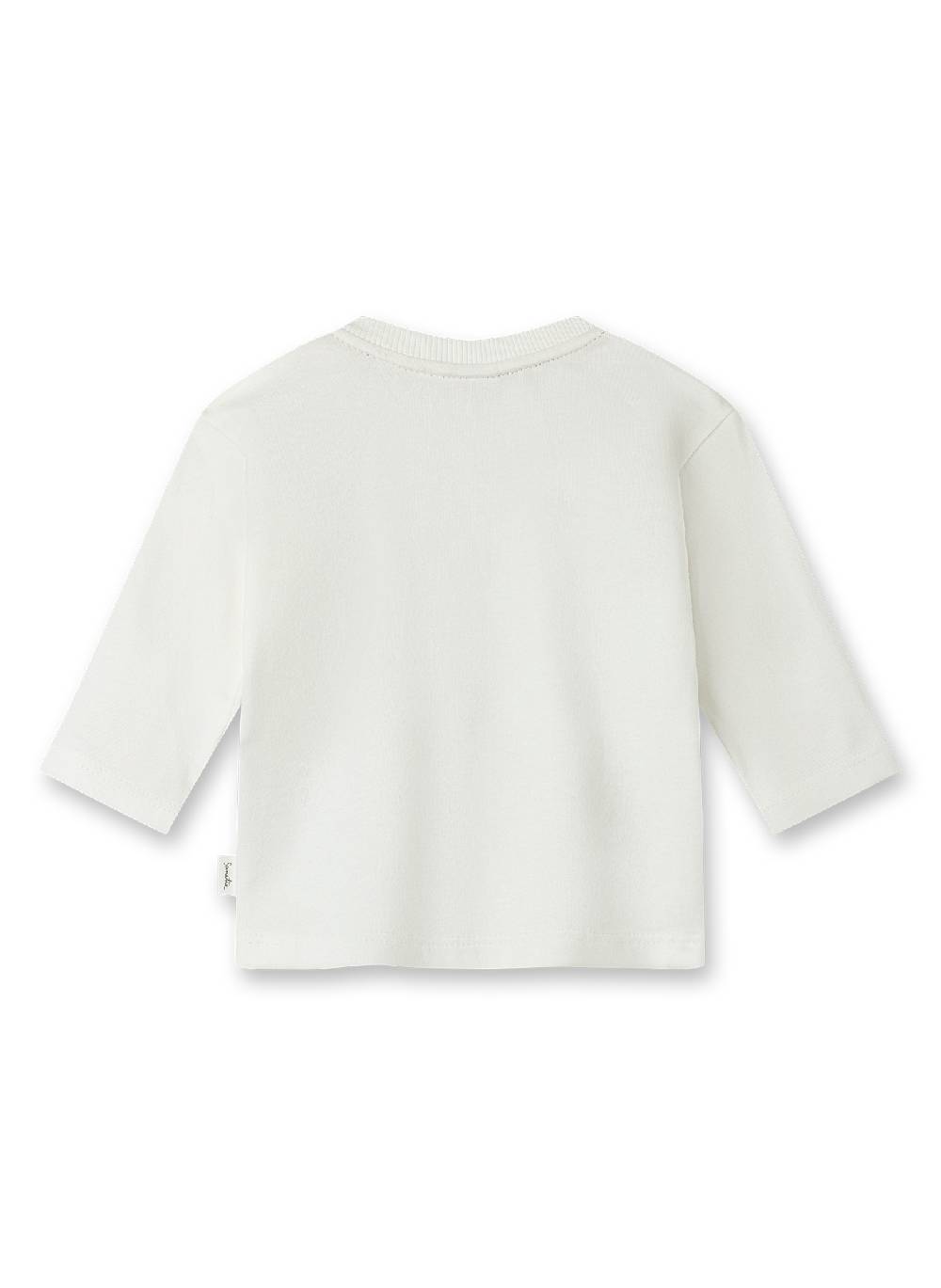 Sanetta Jungen-Langarmshirt Off-White