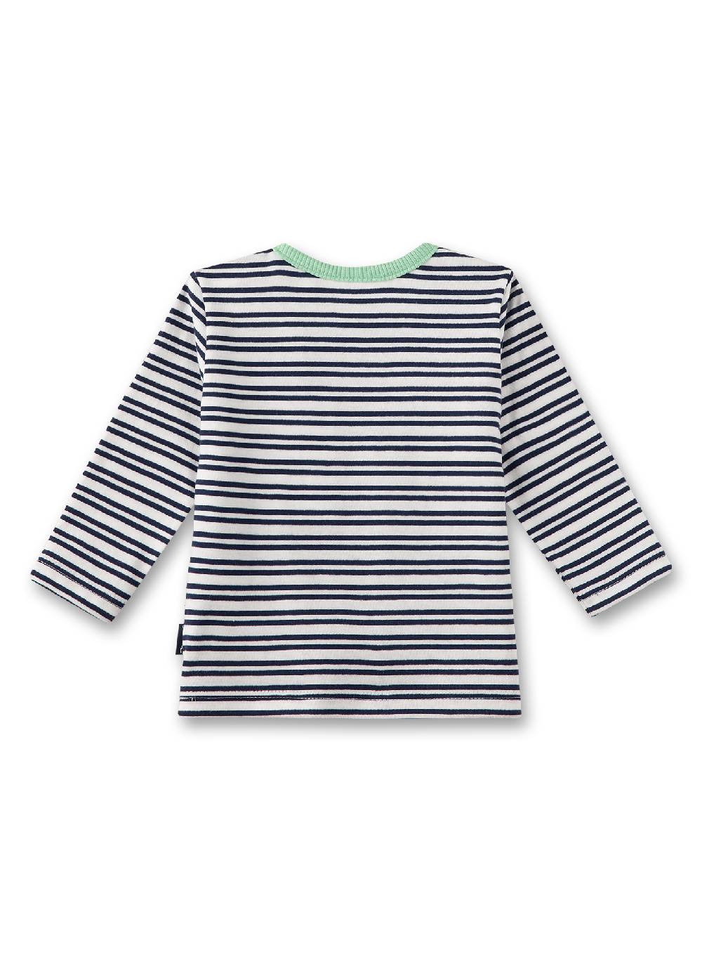 Sanetta Jungen-Langarmshirt Off-White