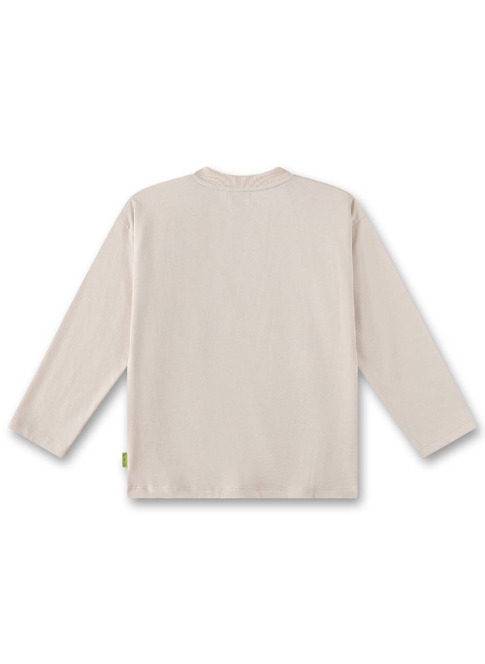 Sanetta Jungen-Langarmshirt Off-White