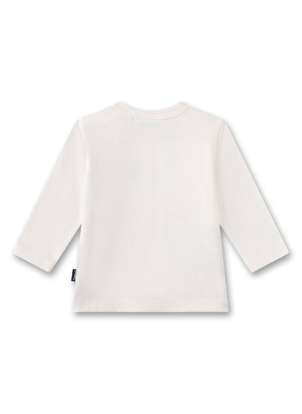 Sanetta Jungen-Langarmshirt Off-White