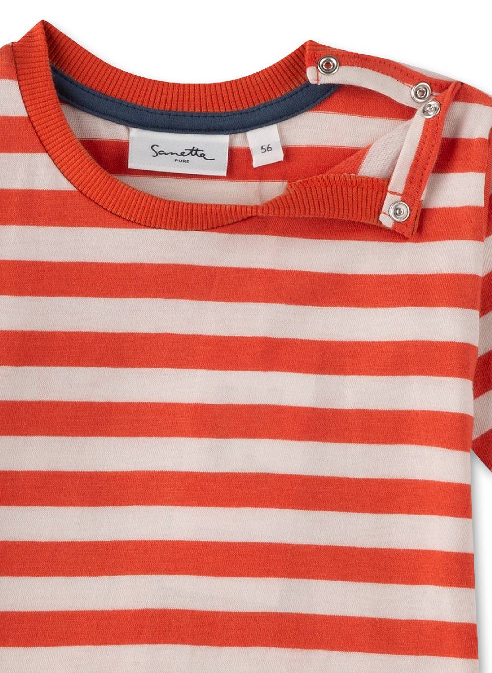 Sanetta Jungen-Langarmshirt Orange