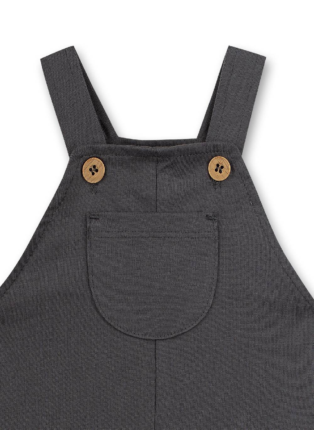 Sanetta Jungen-Latzhose Dunkelgrau